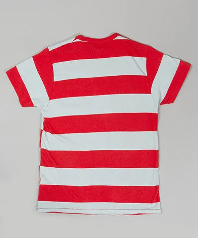 1960's Striped Tee Blue/Red