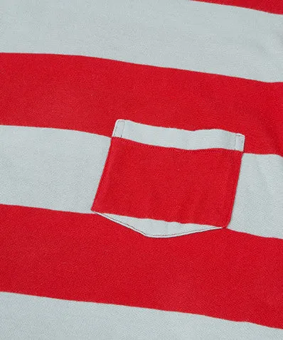 1960's Striped Tee Blue/Red