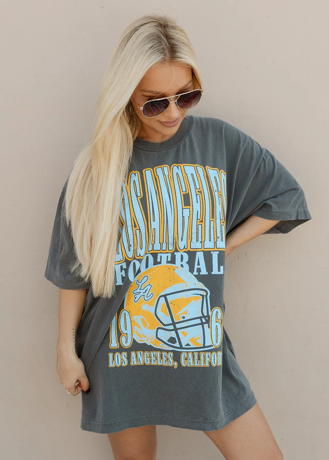 90's Los Angeles Football Vintage Oversized Tee