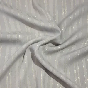 Abel Grey Gold Striped Cotton
