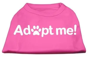Adopt Me Screen Print Shirt Bright Pink XL (16)