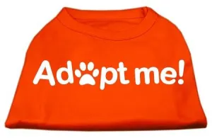 Adopt Me Screen Print Shirt Orange Med (12)