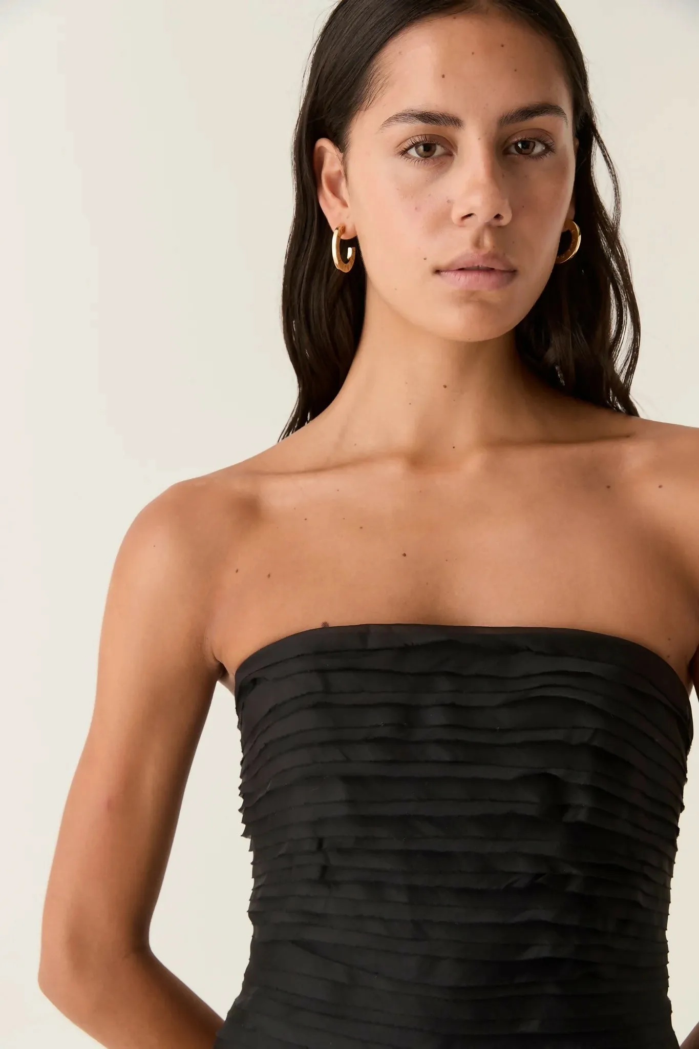 Aje Soundscape Maxi Dress in Black Size 10