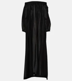 Alaia Off-shoulder maxi dress