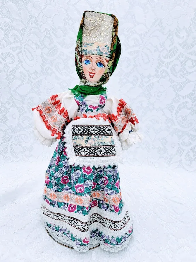 Anastasiya Haunted Doll ~ 17" Cloth Carpathian Handmade Doll ~ Paranormal ~ Molfarka (Female Shaman) ~ Reader of People and Things