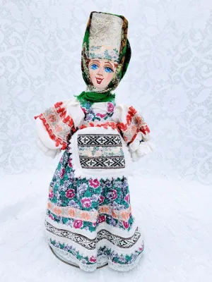 Anastasiya Haunted Doll ~ 17" Cloth Carpathian Handmade Doll ~ Paranormal ~ Molfarka (Female Shaman) ~ Reader of People and Things