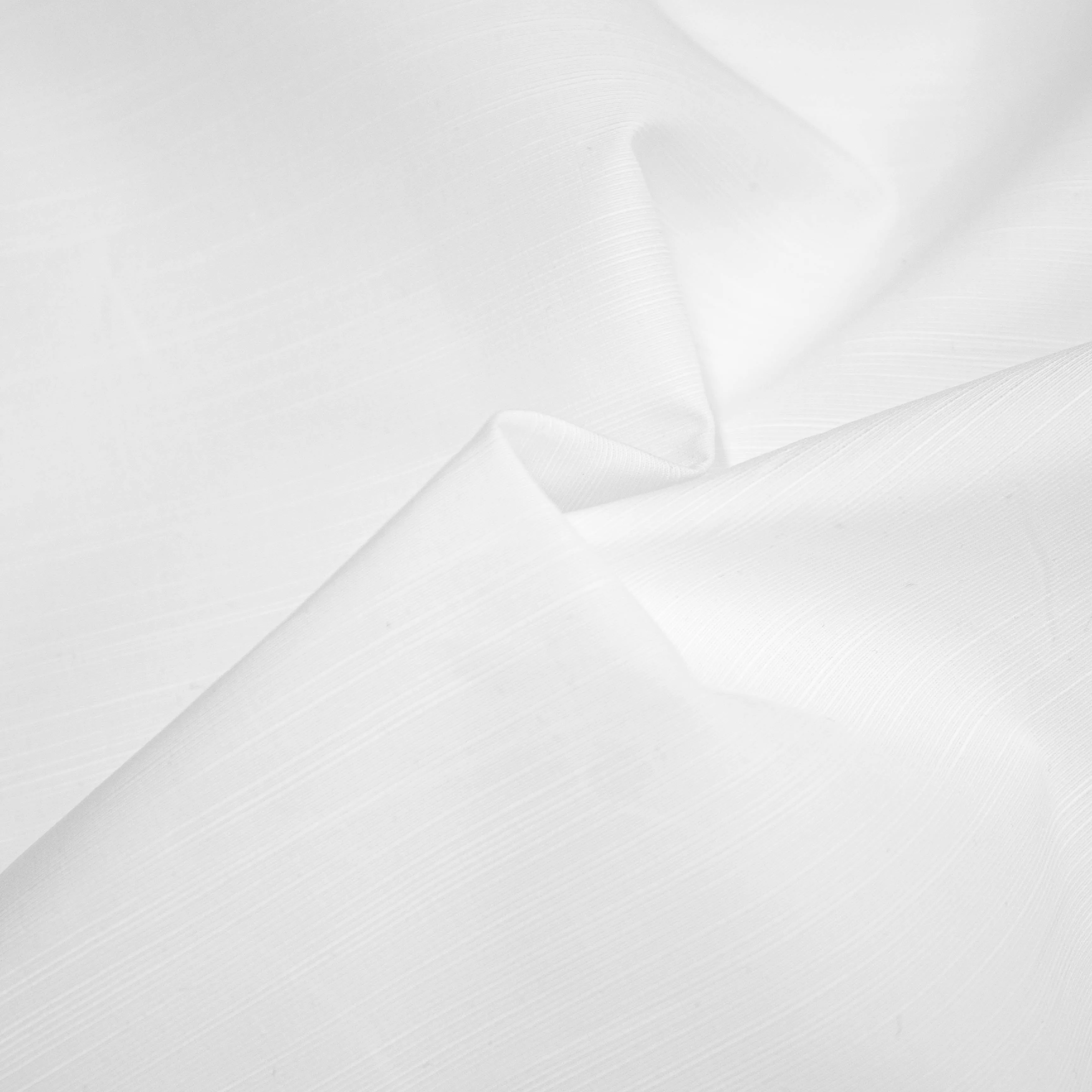 Binte Off White Striped Cotton