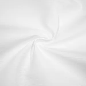 Binte Off White Striped Cotton
