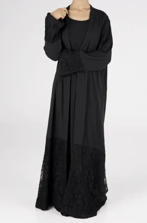 Black Bella Lace Kimono