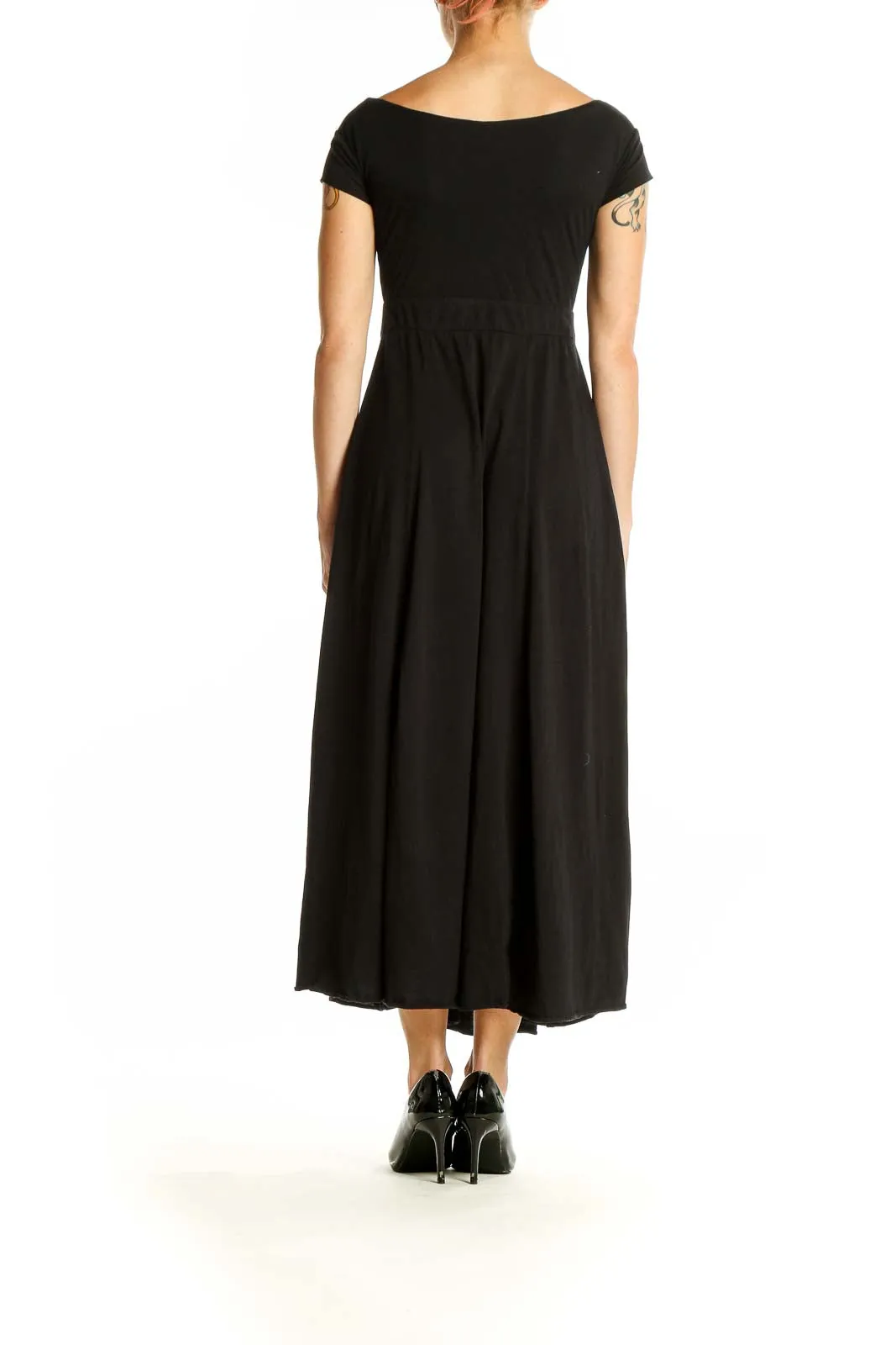 Black Cutout Maxi Dress