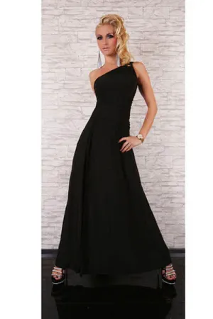 Black Sexy Party Maxi Dress