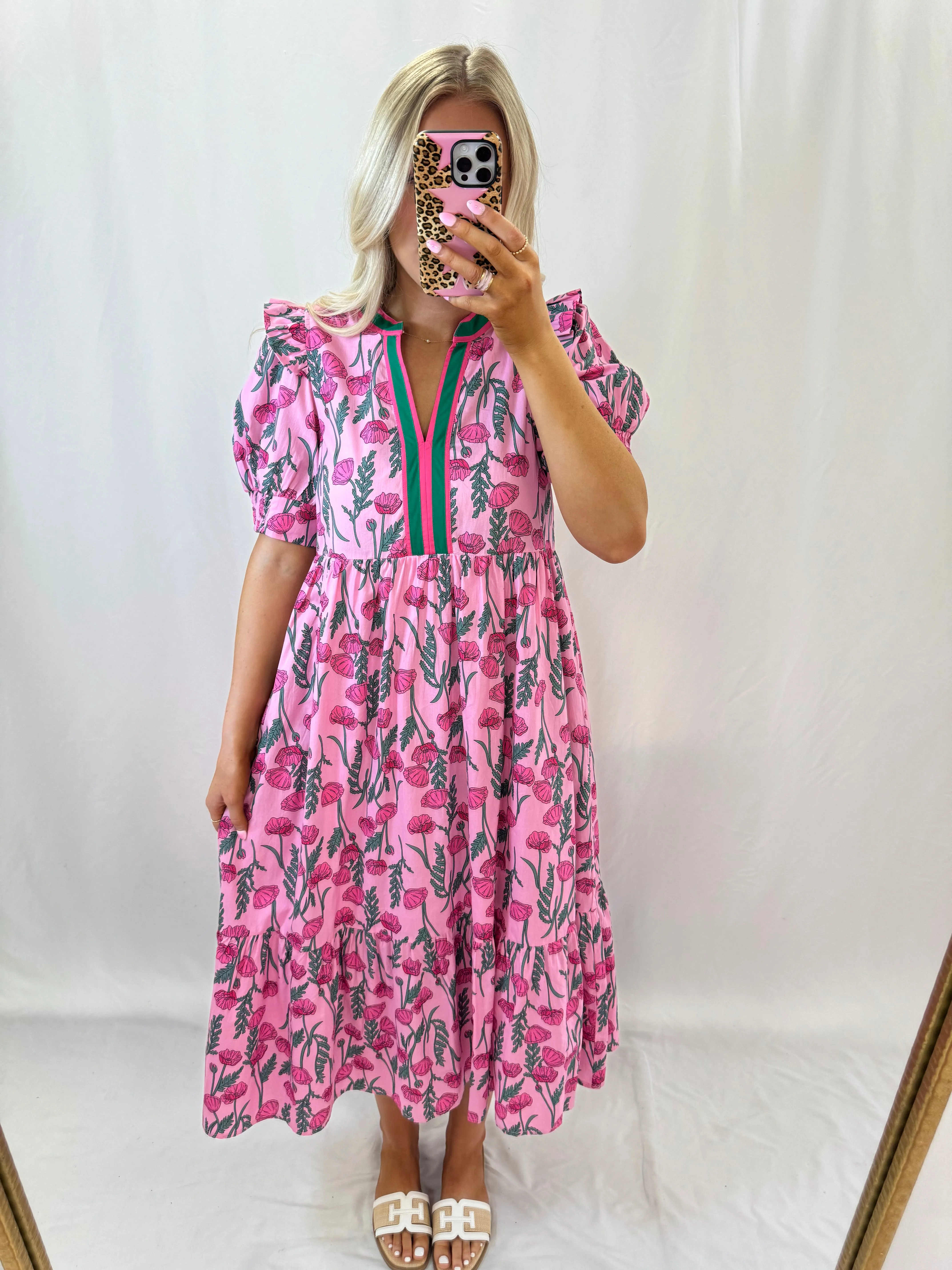 Blooming In Pink Dress