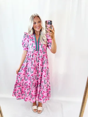 Blooming In Pink Dress