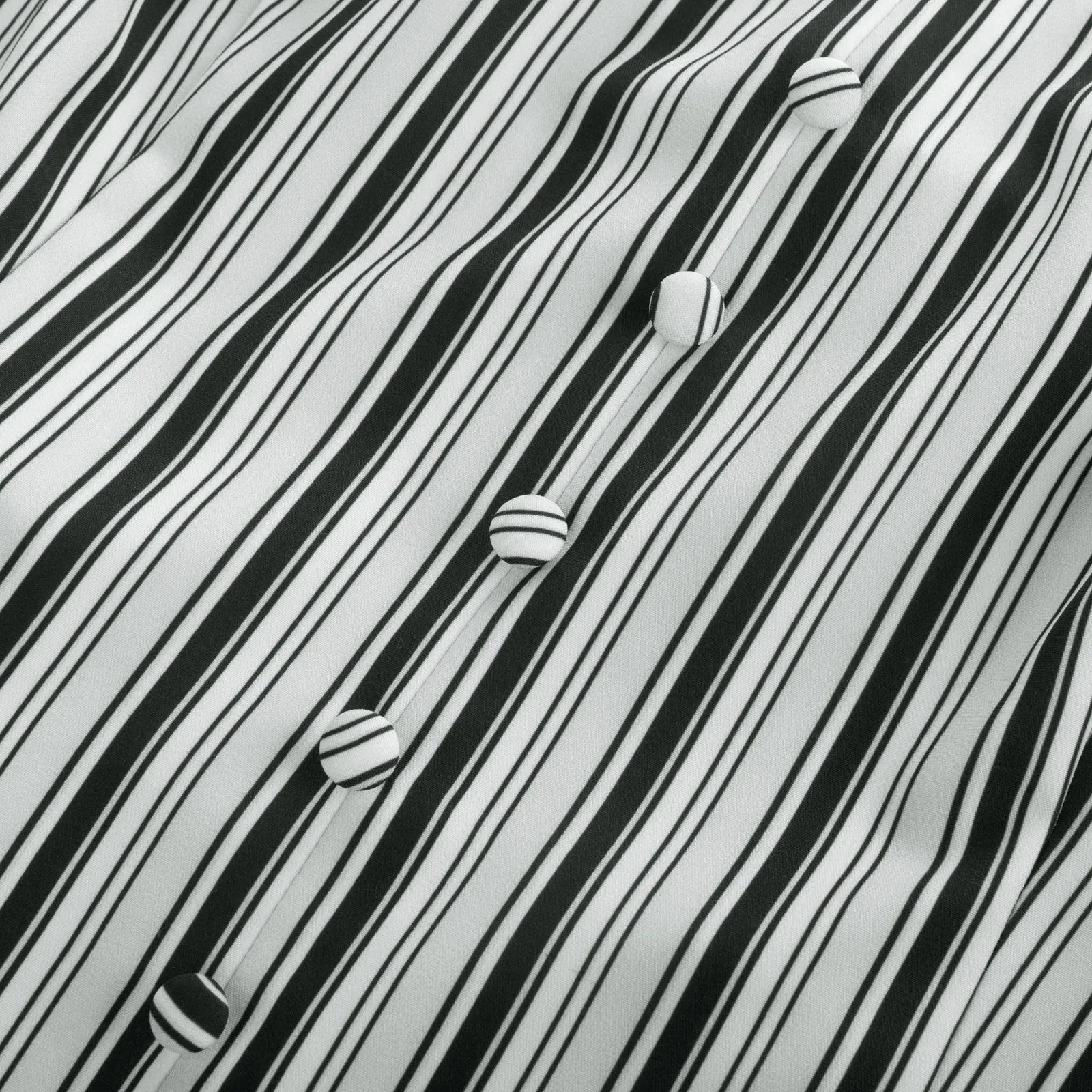 BP Women Vintage Striped Peplum Hem Tops Sleeveless Square Neck A-Line Tops