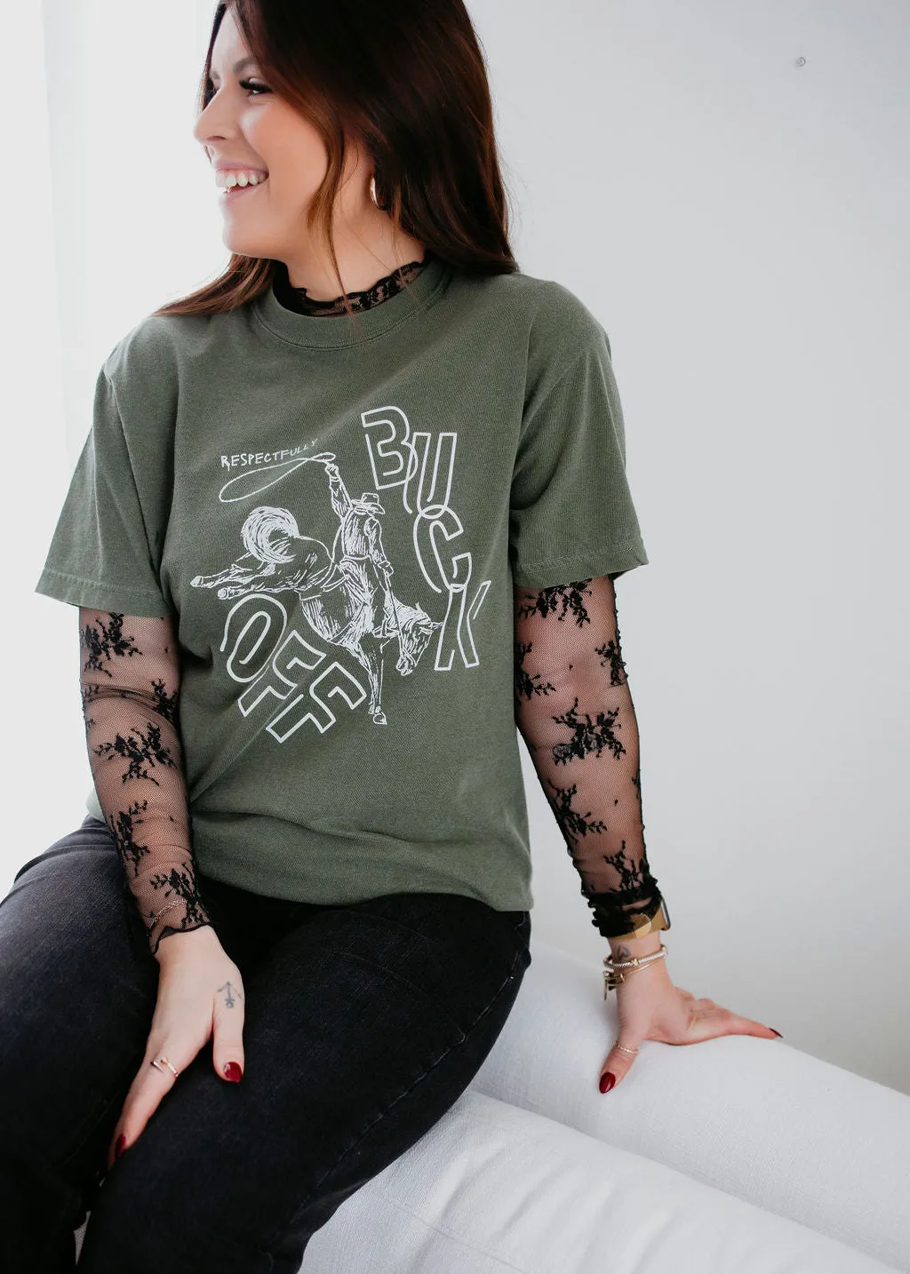 Buck Off Graphic Tee