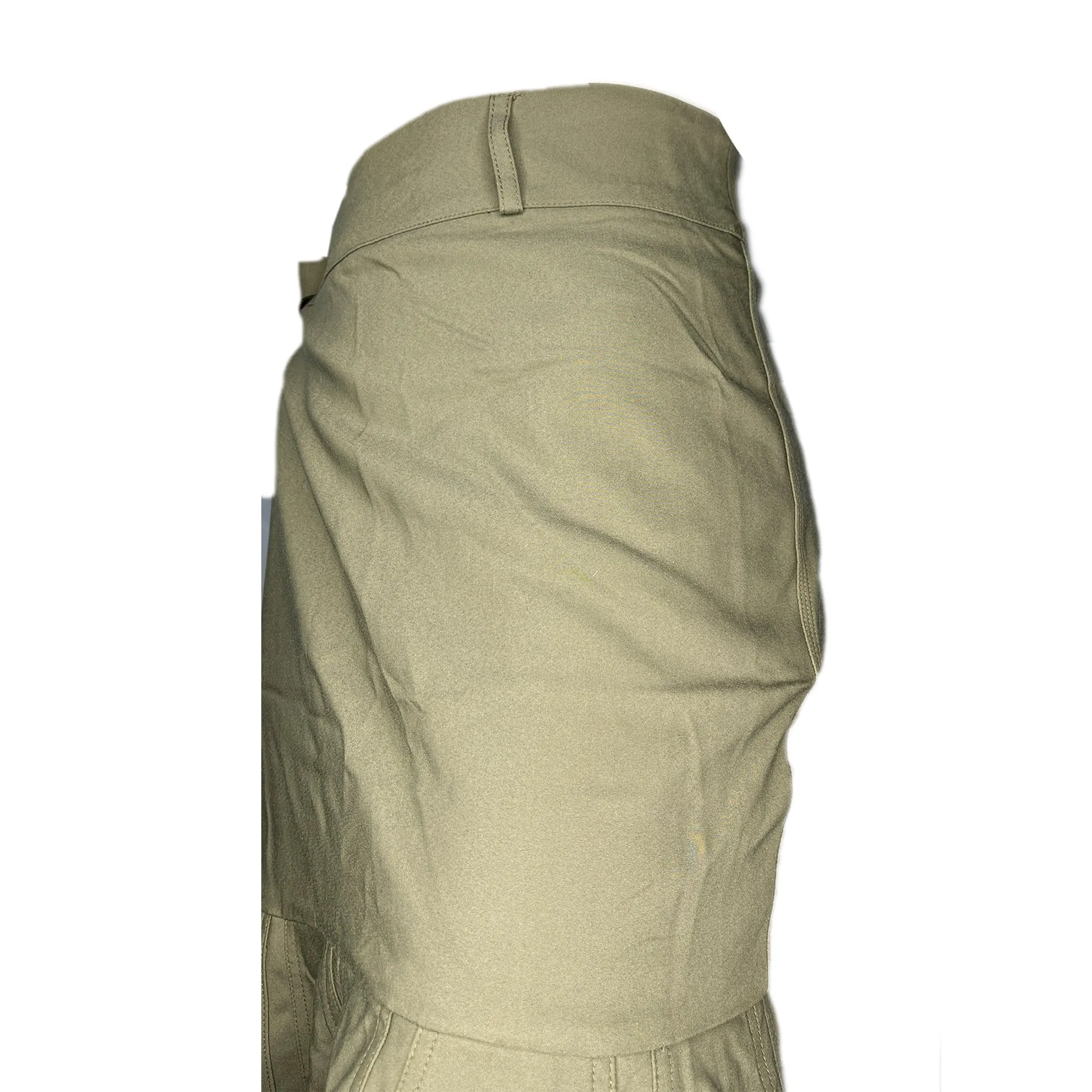 Calvin Klein Skirt Above Knee w Mermaid-Style Detail Tan Size 0 SKU 000213-5