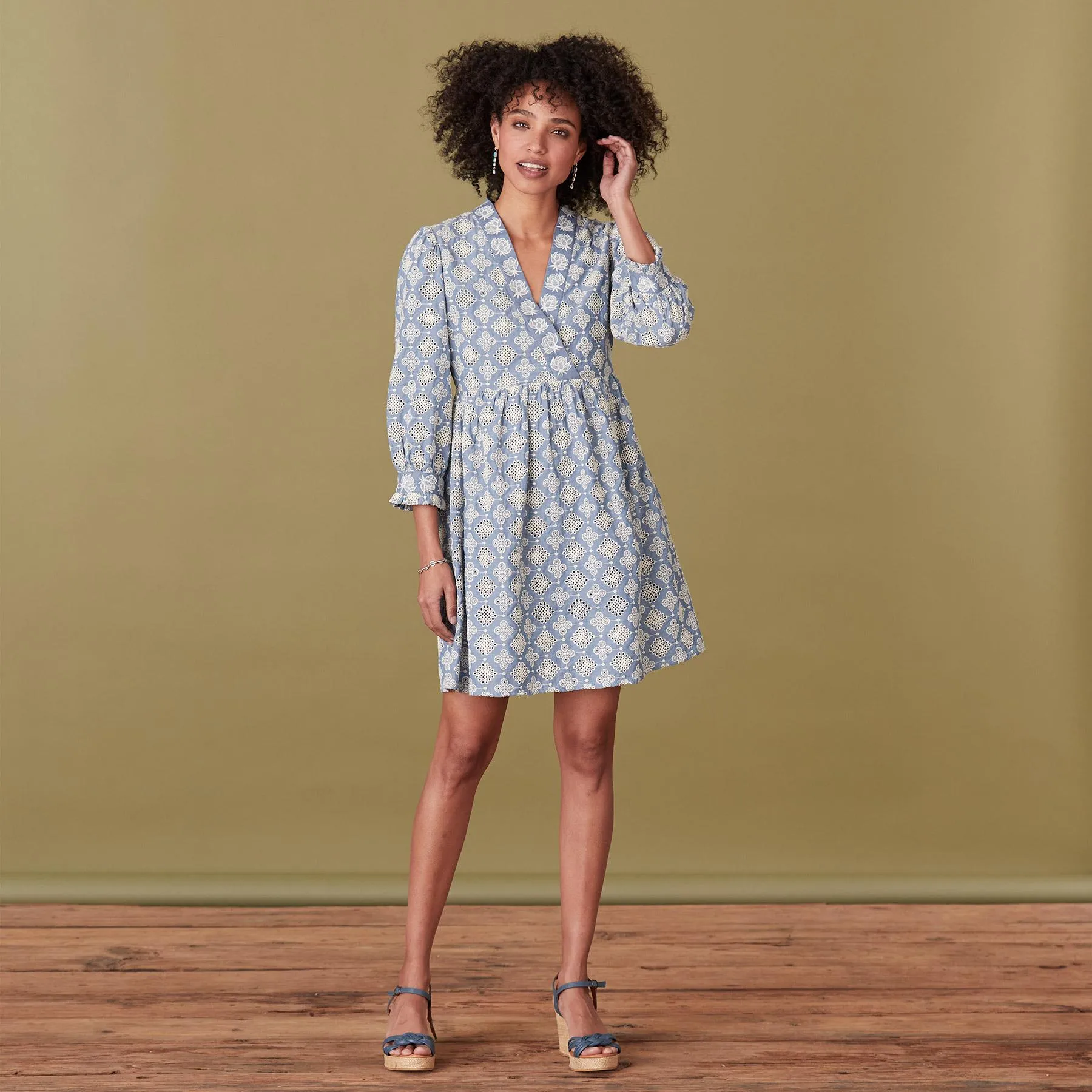 Camilla Eyelet Dress