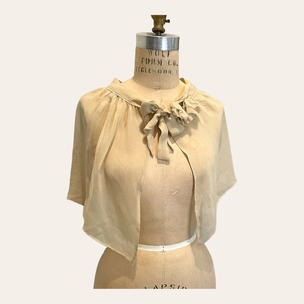 Capelet - Silk Chiffon