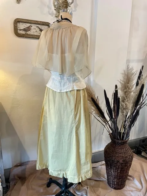 Capelet - Silk Chiffon