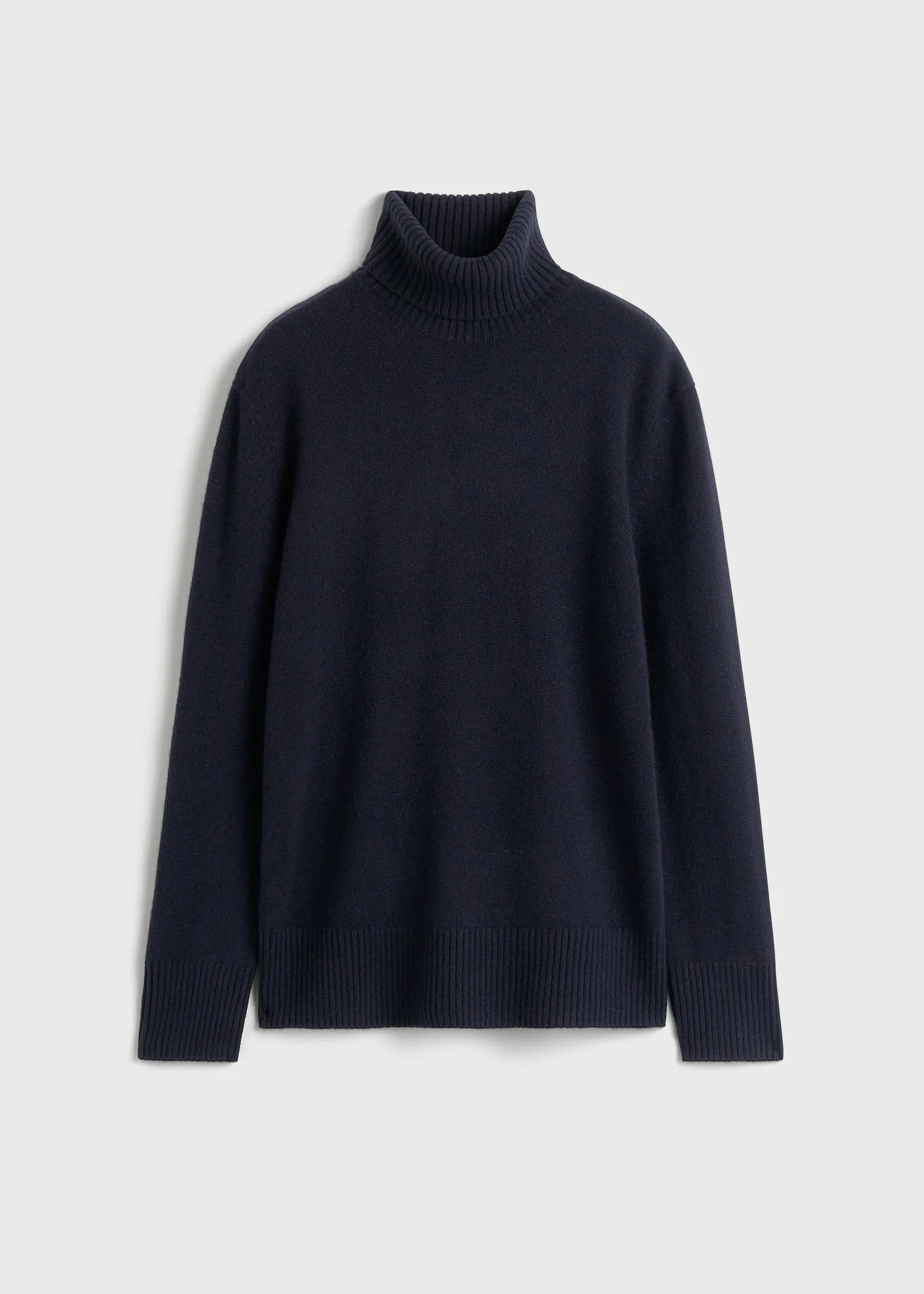 Cashmere turtleneck navy