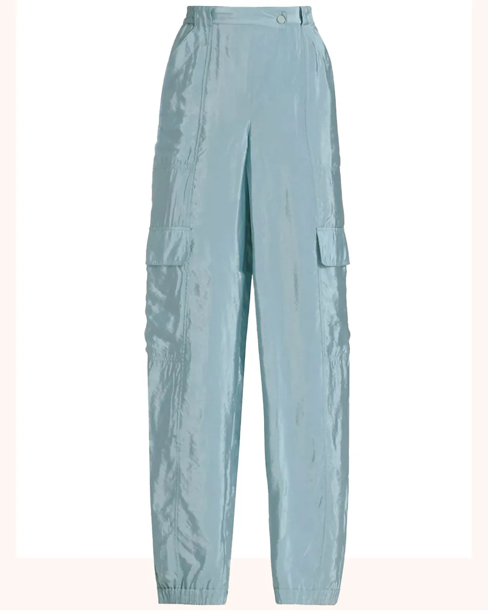Celeste Blue Artemis Parachute Cargo Pant