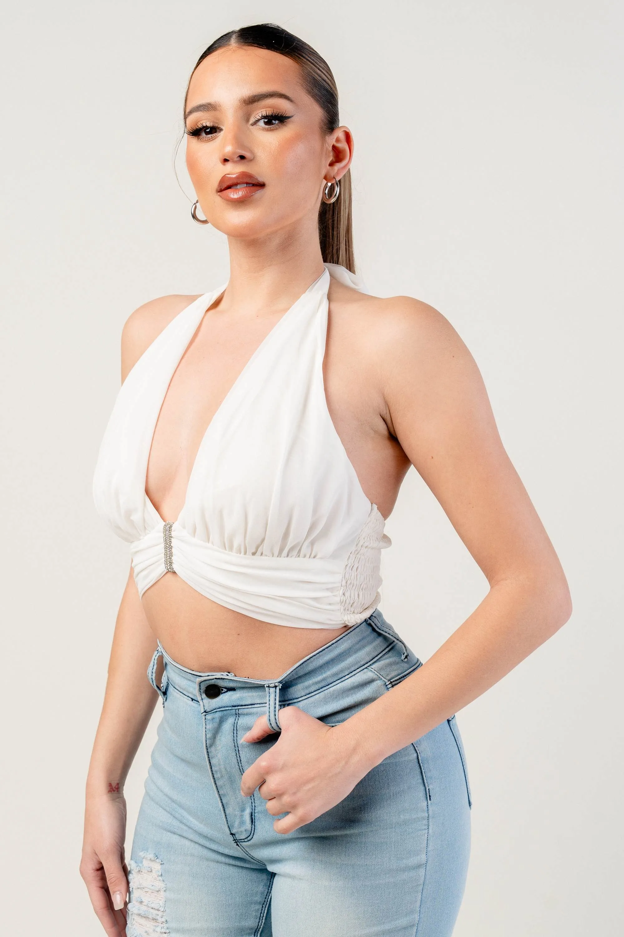CHELSEA CHIFFON TOP