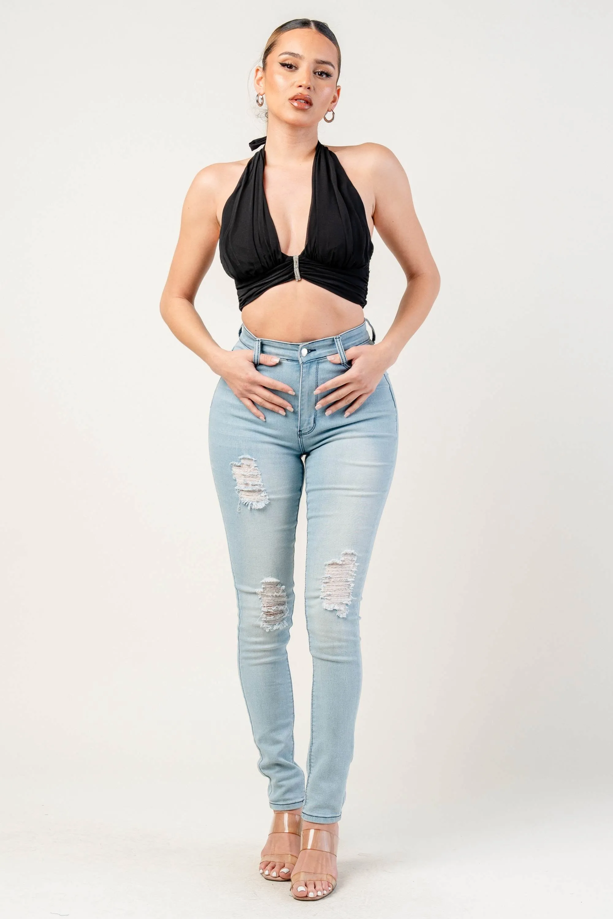 CHELSEA CHIFFON TOP