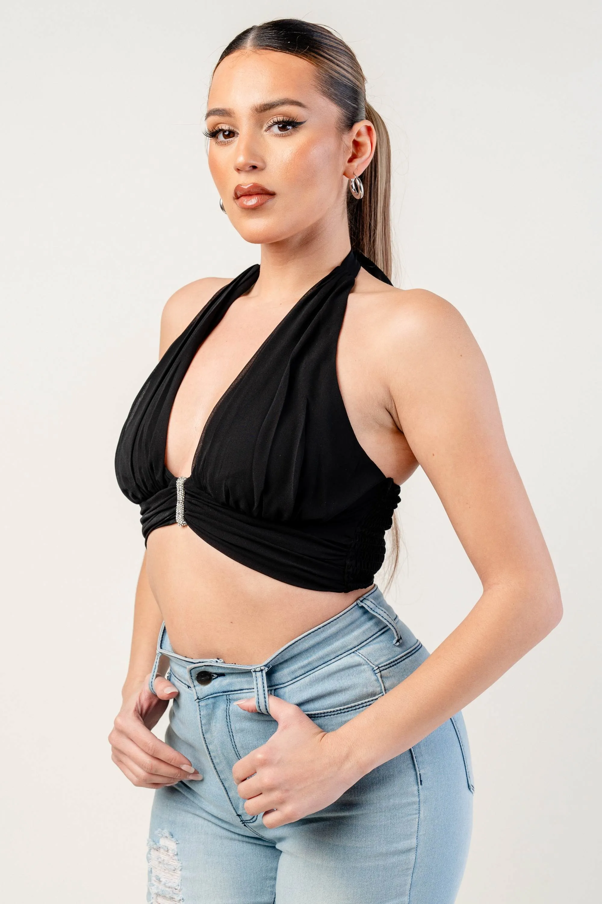 CHELSEA CHIFFON TOP