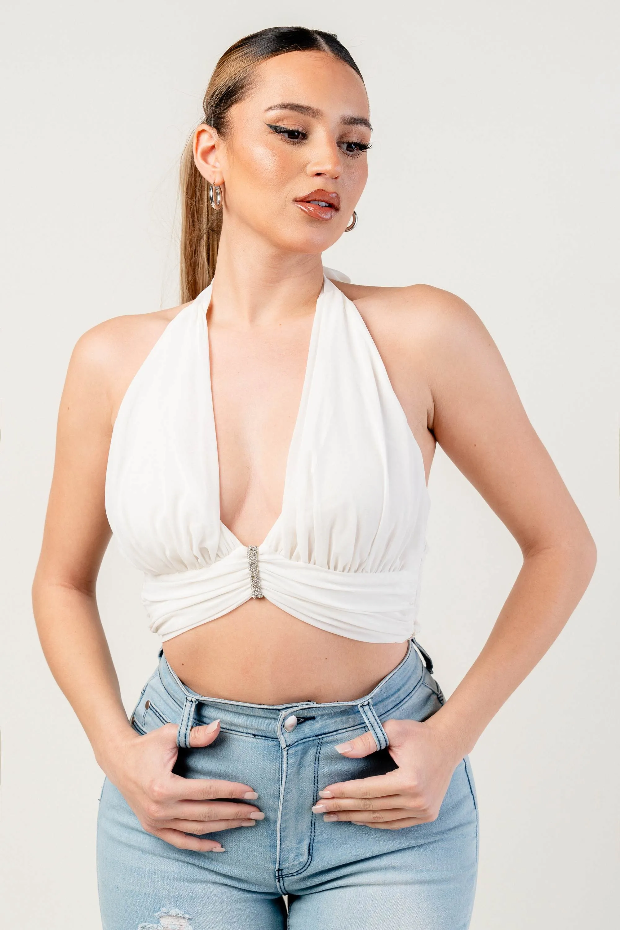 CHELSEA CHIFFON TOP