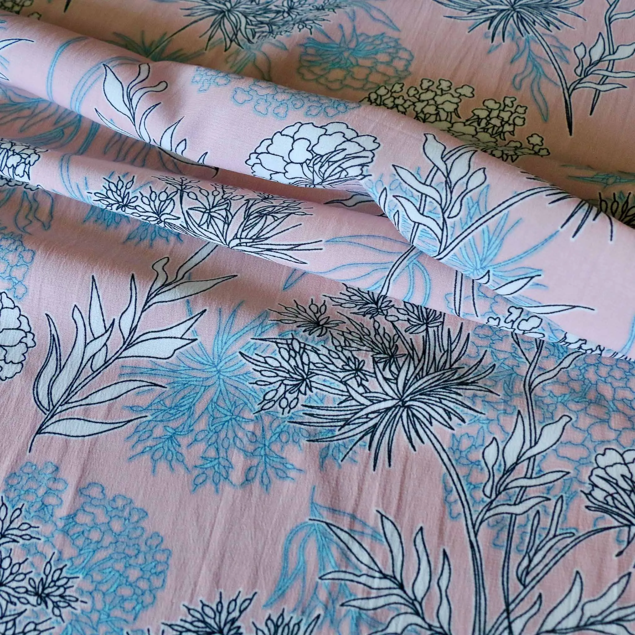 Chiffon Fabric - Dusty pink