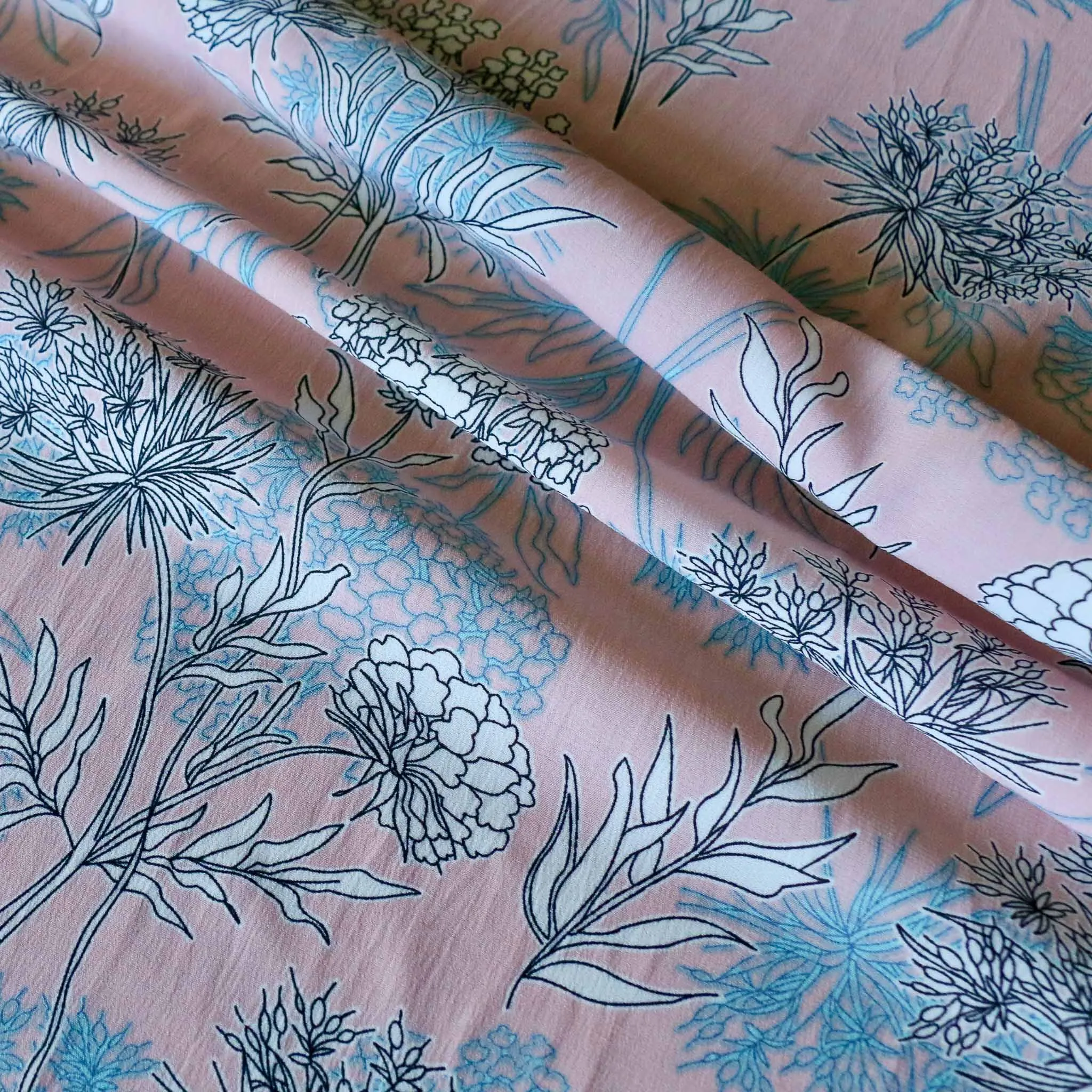 Chiffon Fabric - Dusty pink