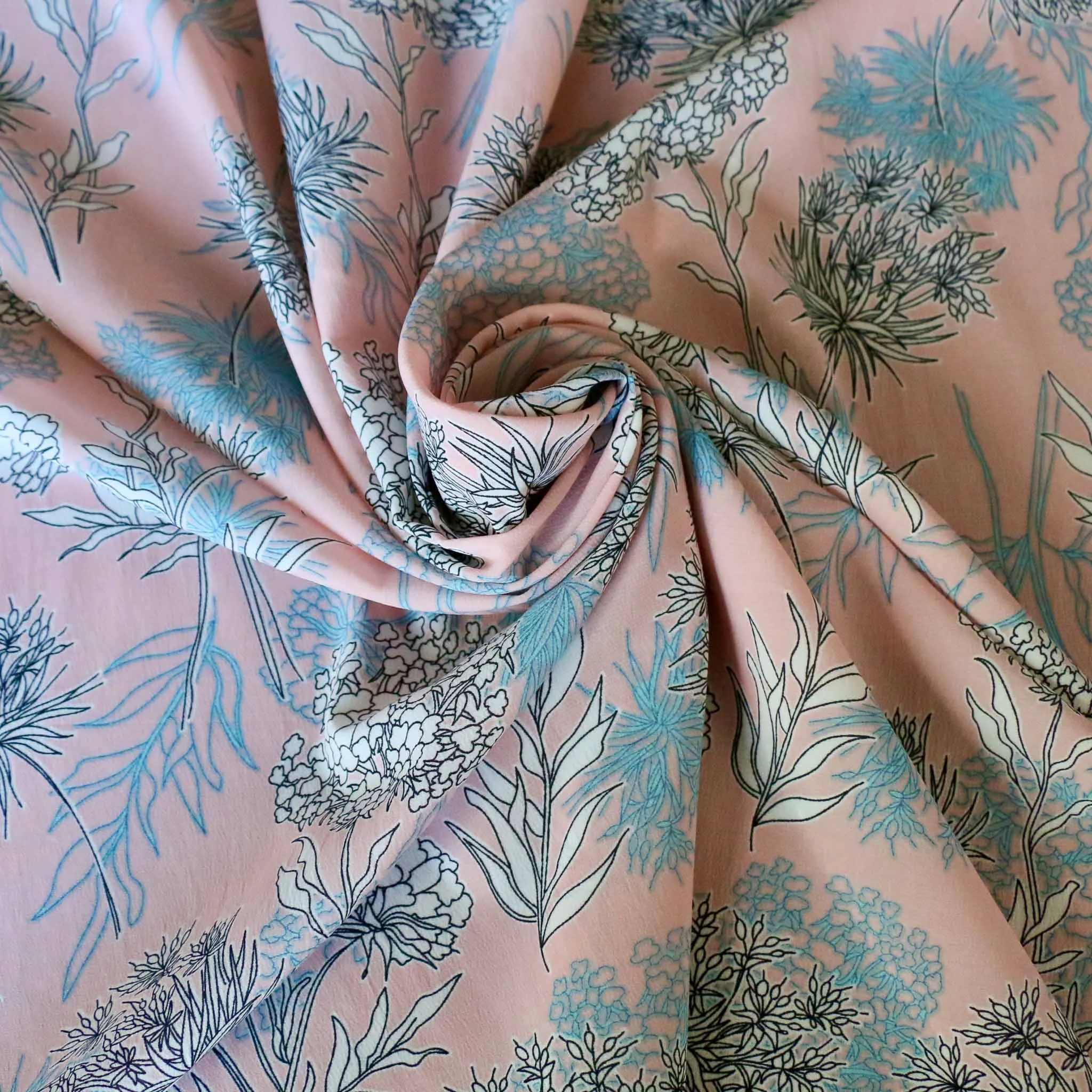 Chiffon Fabric - Dusty pink