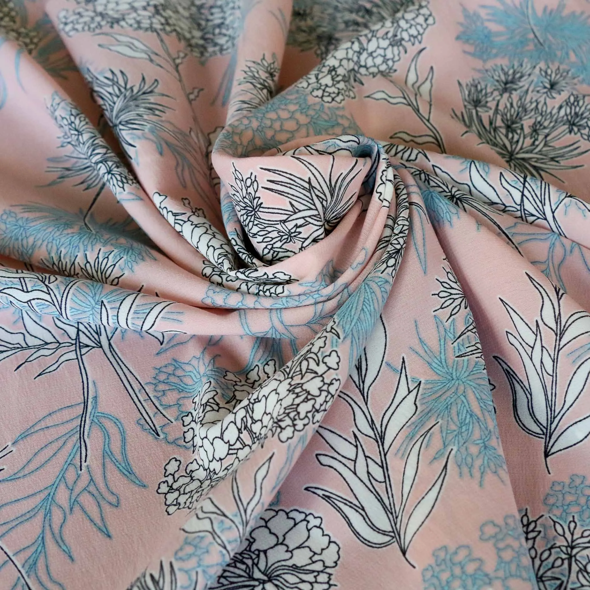 Chiffon Fabric - Dusty pink