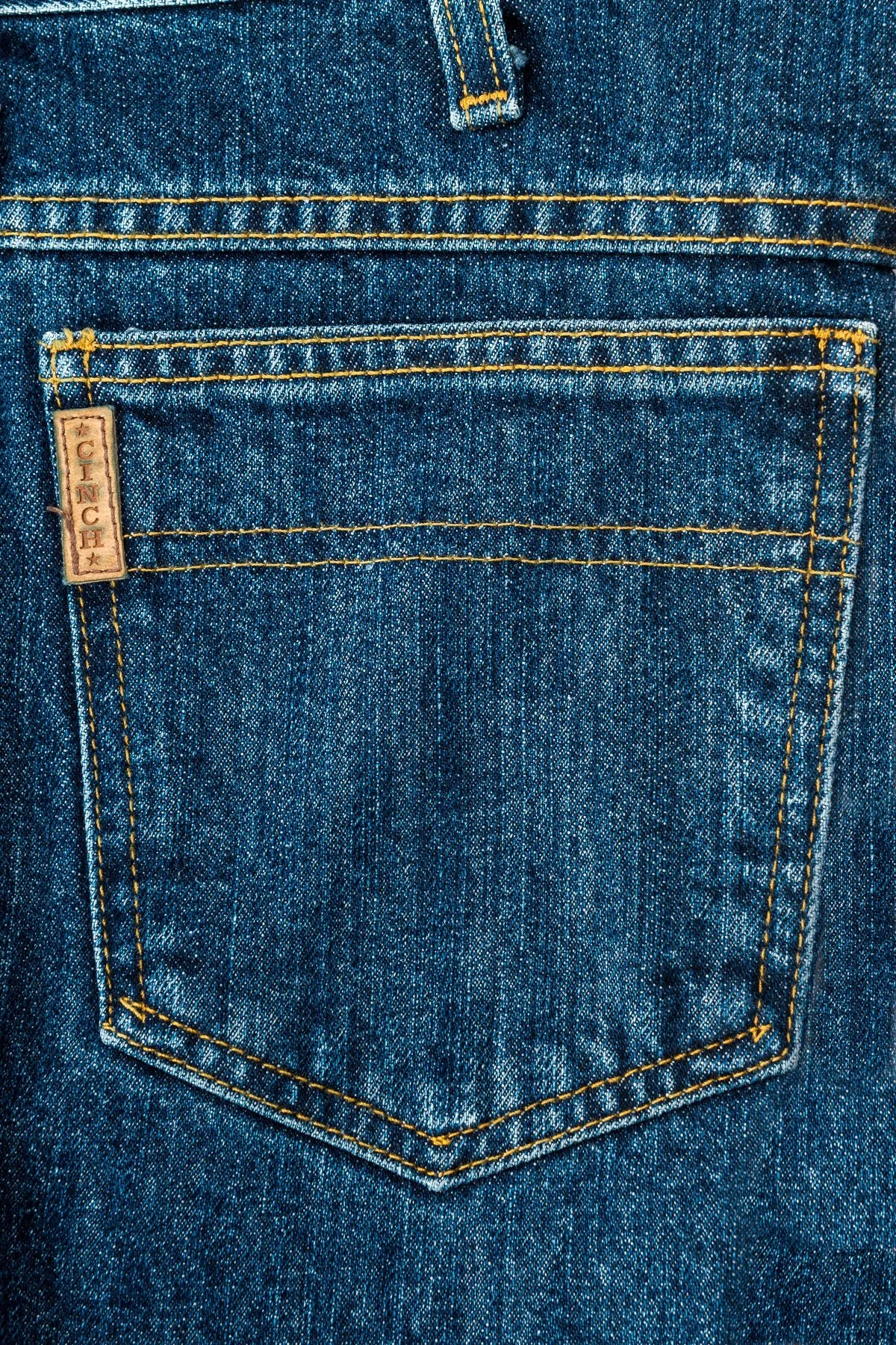 CINCH MEN'S RELAXED FIT DARK STONEWASH GREEN LABEL JEAN