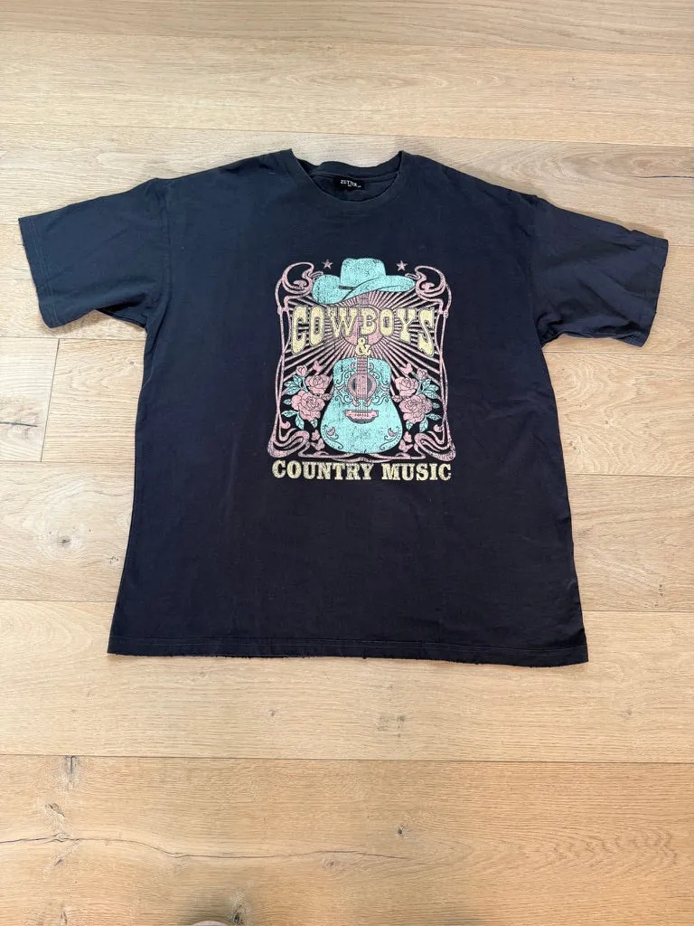 Cowboys & Country Music Poncho