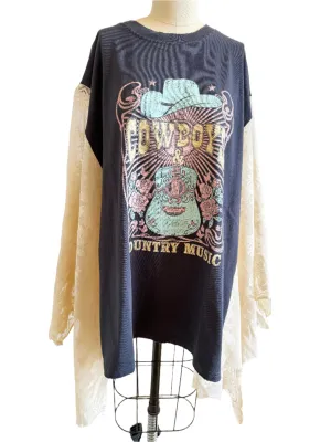 Cowboys & Country Music Poncho