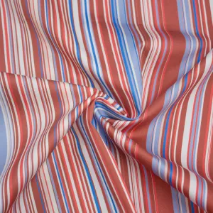 Crade Multicolour Striped Cotton Stretch SHOWROOM SAMPLE 34CM X 60CM
