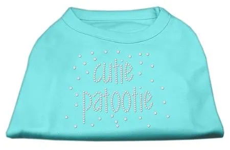 Cutie Patootie Rhinestone Shirts Aqua XXXL (20)