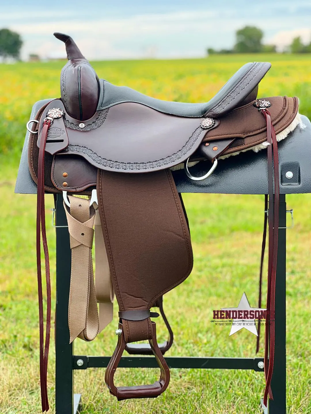 Daisetta Cordura  Trail Saddle ~ 14"