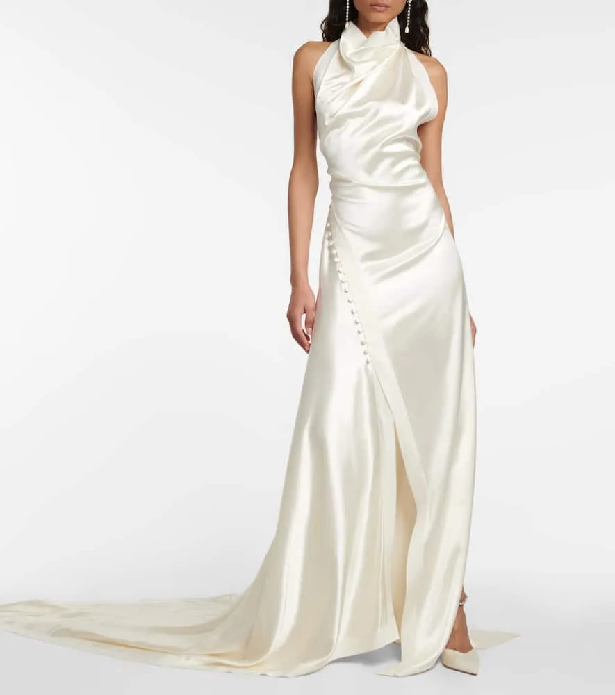 Danielle Frankel Bridal Sasha silk gown