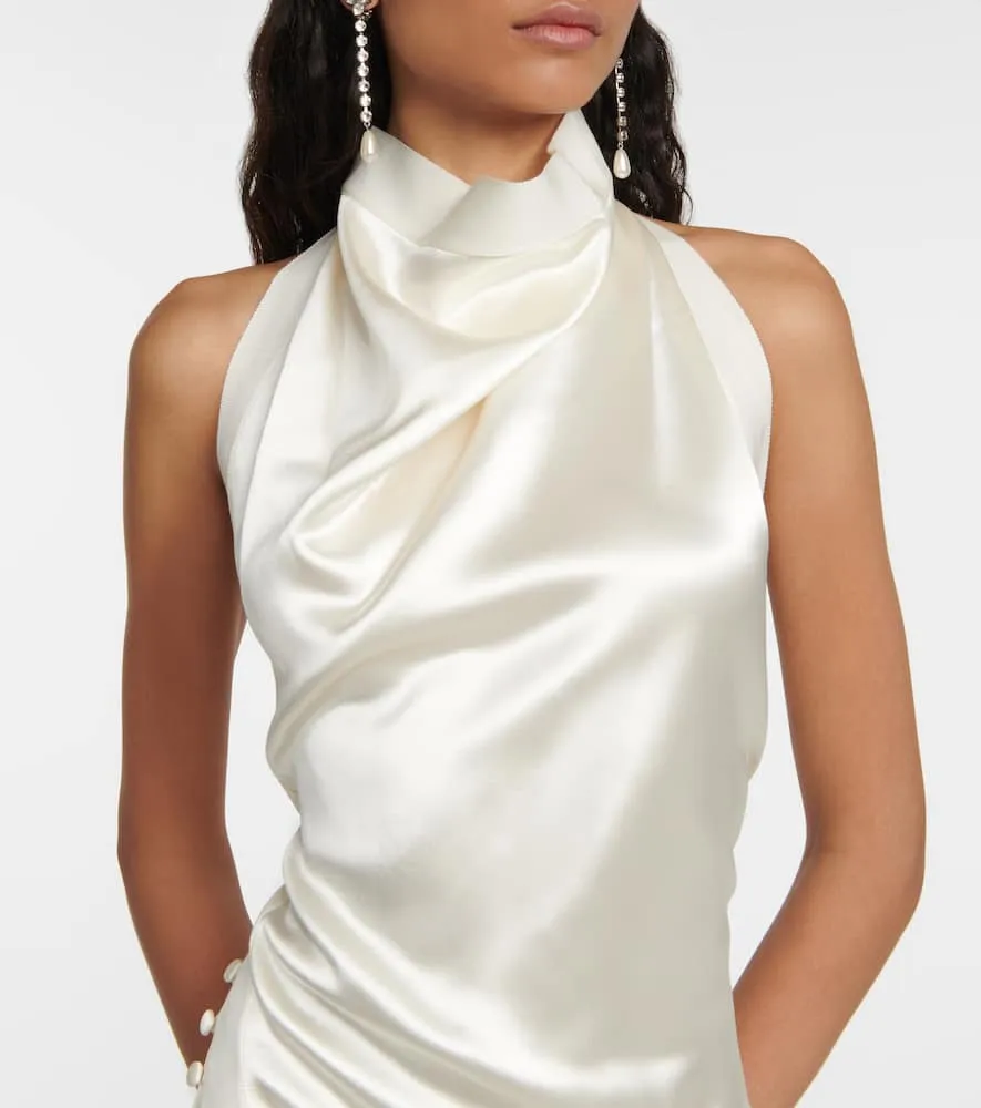 Danielle Frankel Bridal Sasha silk gown