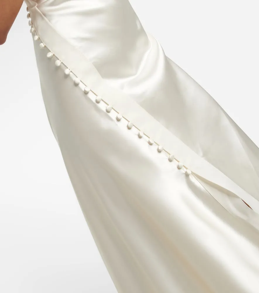 Danielle Frankel Bridal Sasha silk gown