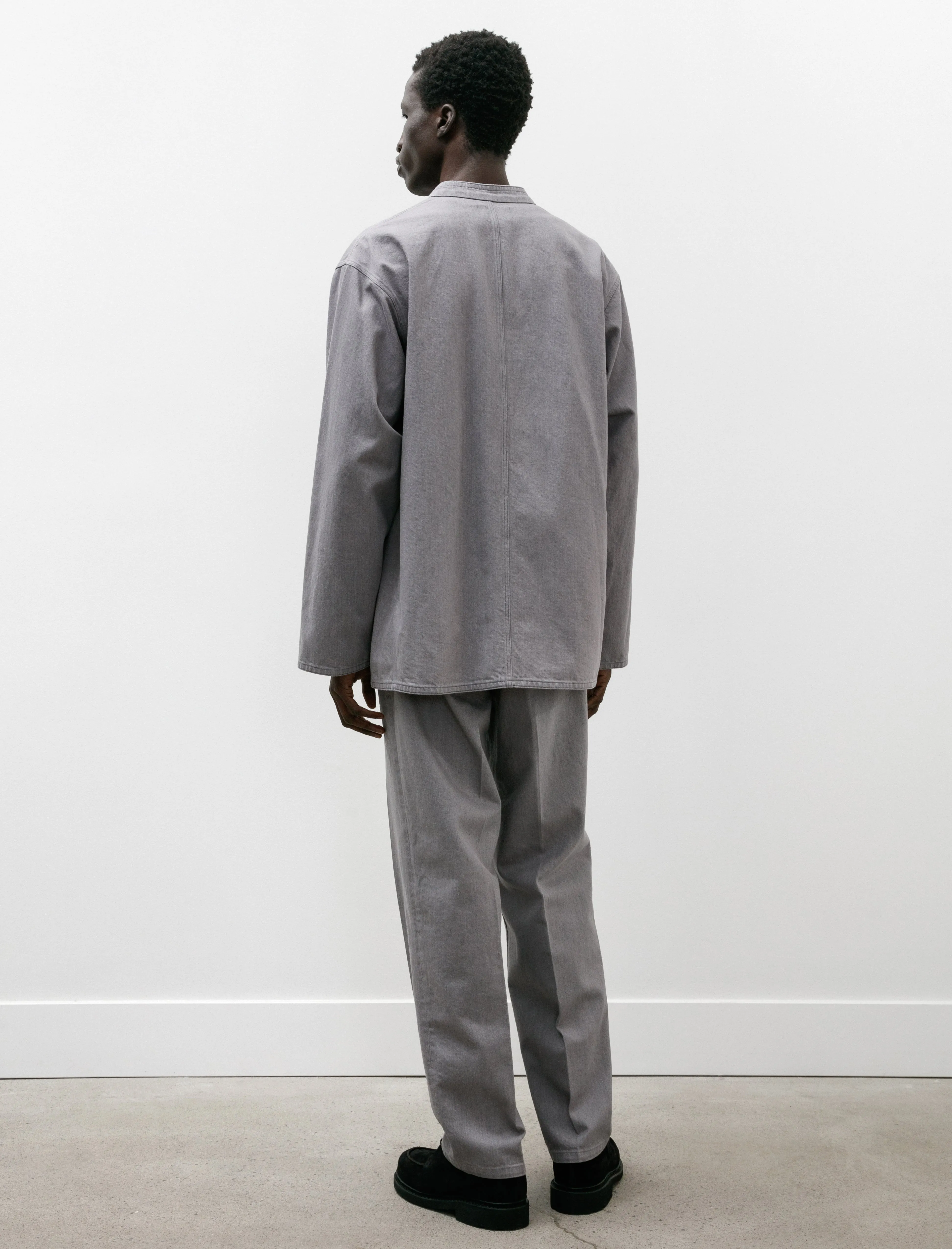 Denim Slacks Grey