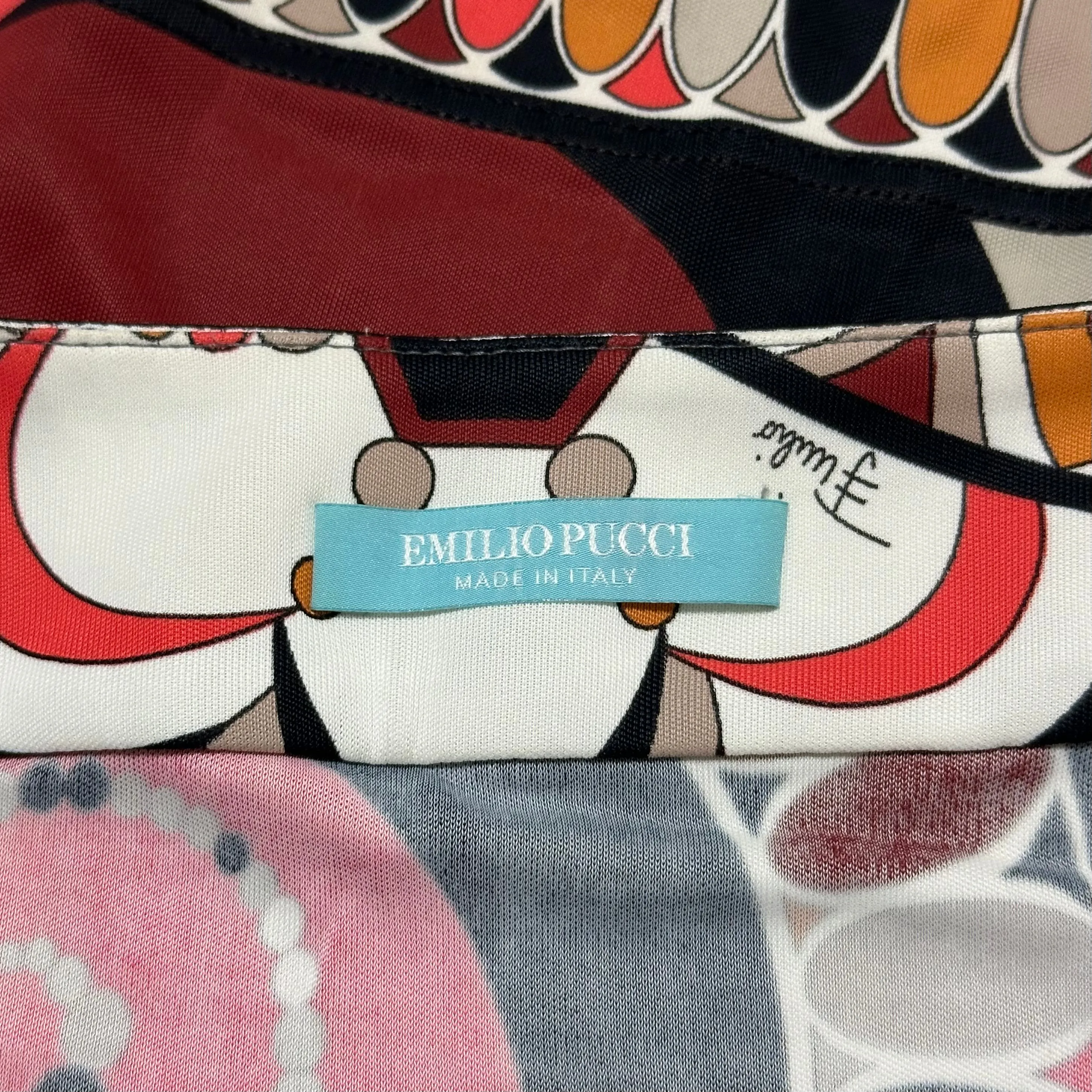 EMILIO PUCCI Floral Print Mini Skirt