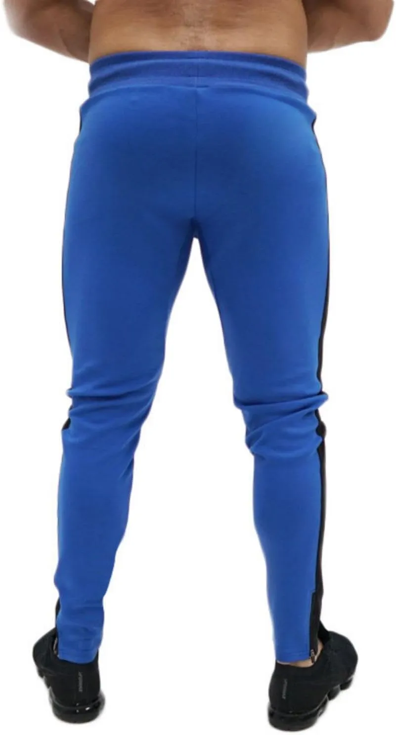 evzosrz Mens Joggers Sweatpants Stripe Slim Fit Workout Training Gym Joggers Fashion Pants Streetwear Bottoms with Pockets