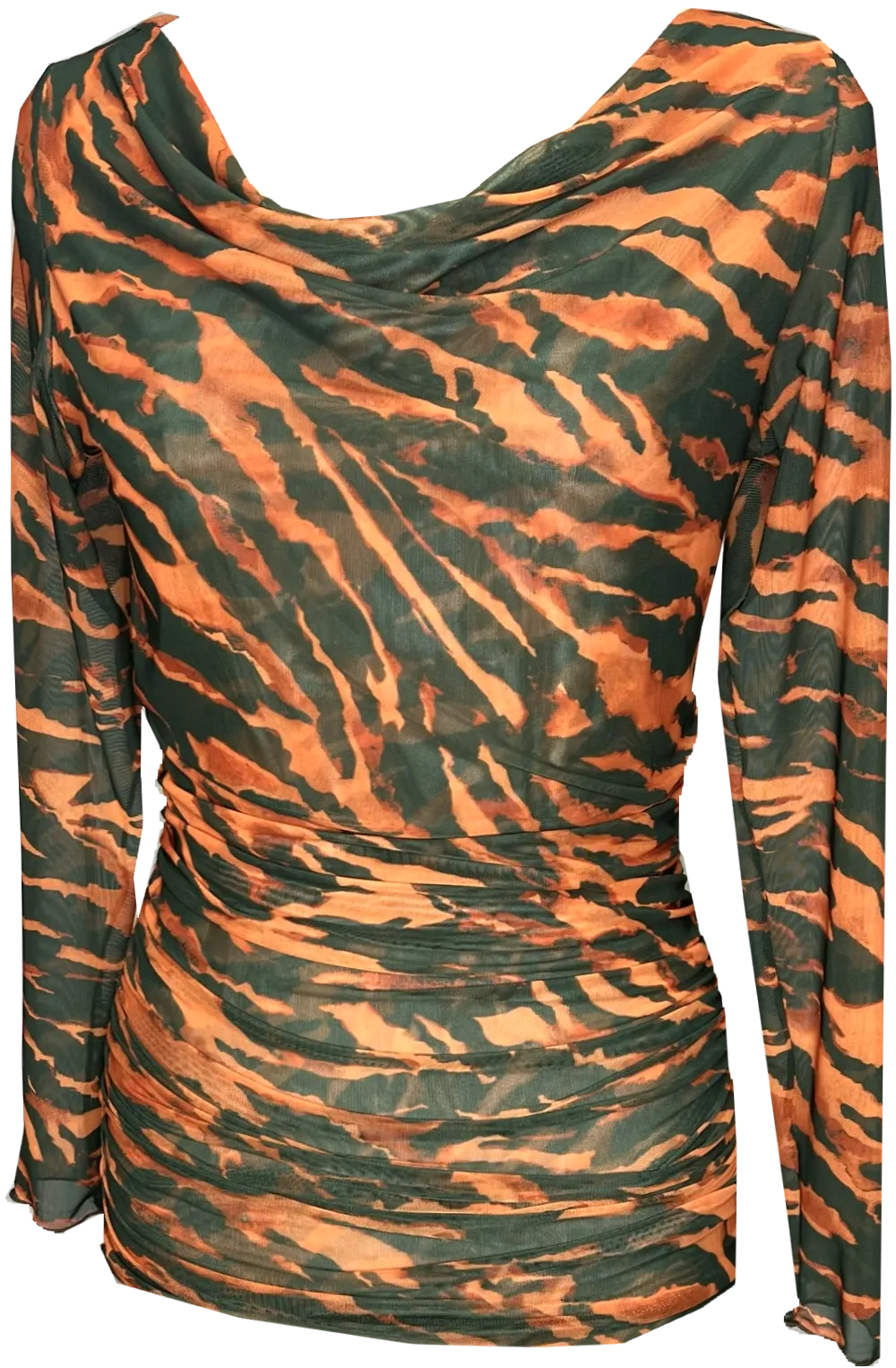 Fire  Ruched Top
