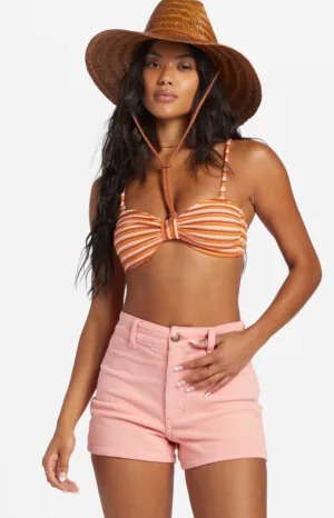 Free Fall Corduroy Short- Flamingo