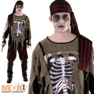 Ghost Ship Pirate Haunting Sea Raider Costume