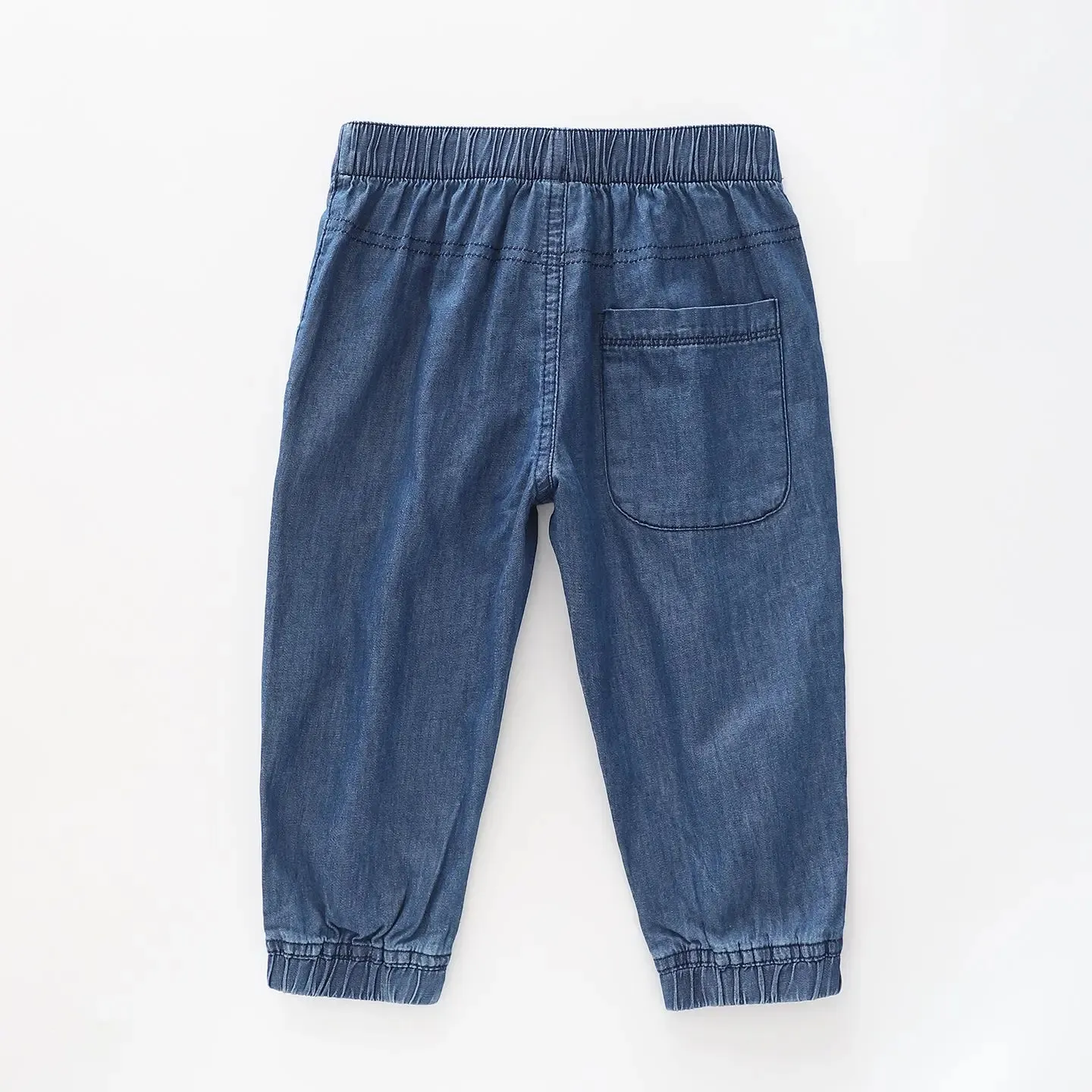 Girls Chambray Jogger Pants