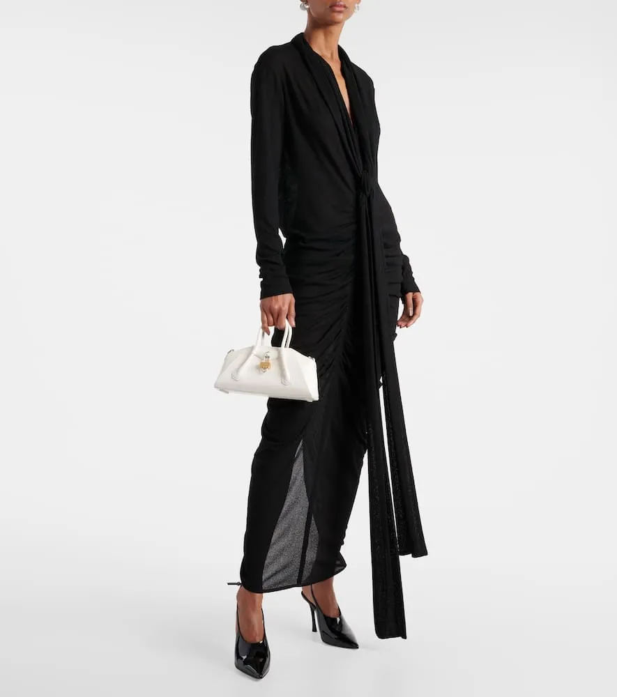 Givenchy Ruched jersey maxi dress